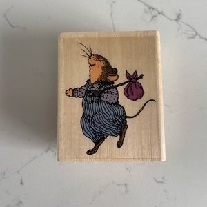 New Holly Pond Hill Milton Mouse F13023  Uptown Rubber Stamps